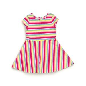 Cat & Jack Vibrant Striped Dress